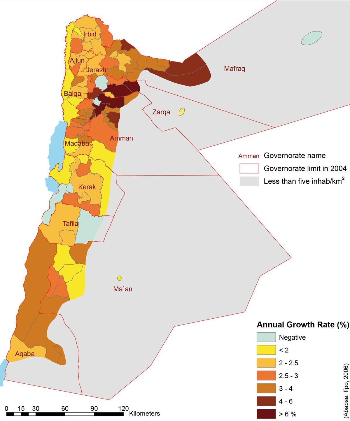 dommer balkon vægt Jordan befolkningen kart - Kart over Jordan befolkningen (Vest-Asia - Asia)