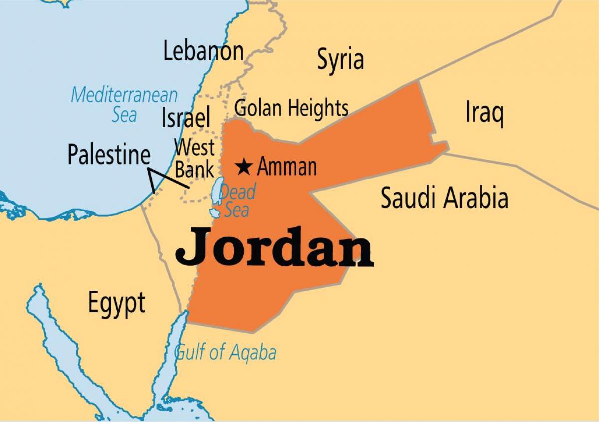 Jordan kart plassering